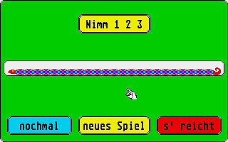 Nimm 1 2 3 atari screenshot